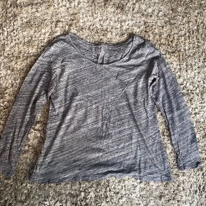 LOFT Long Sleeve Tee Short Large